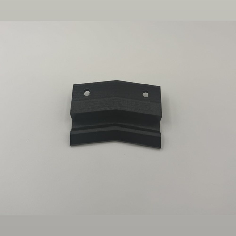 Pot Lid Clip from the front showing the rim channel