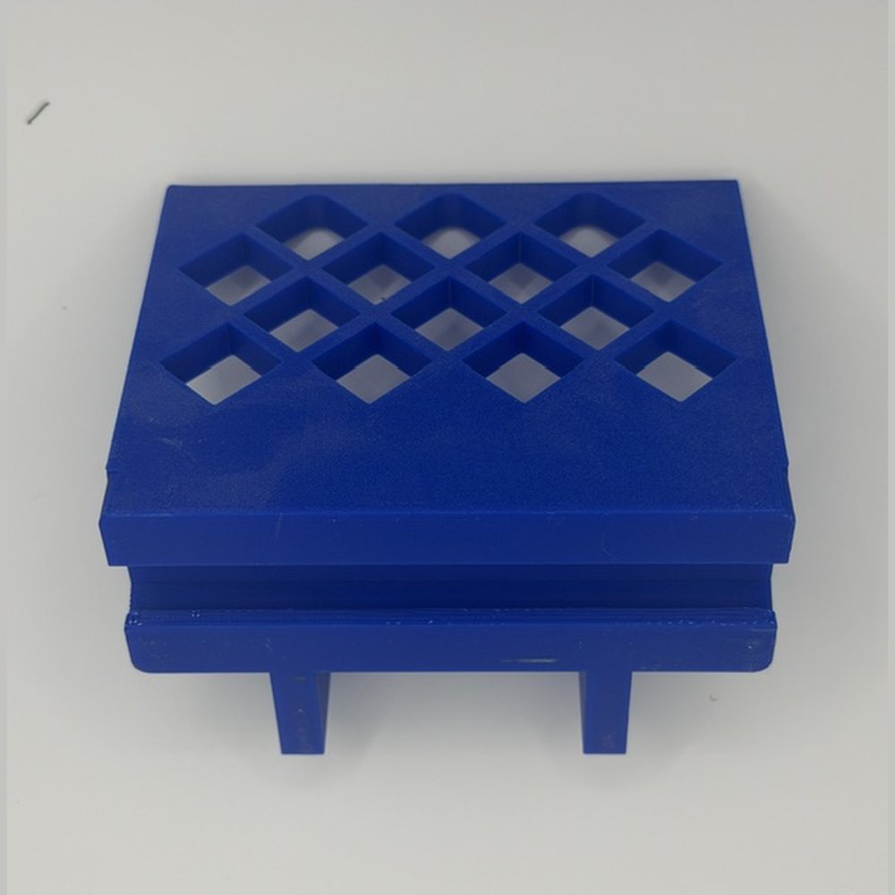 Rail Attachment Shelf from the top