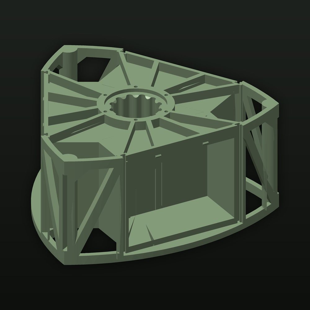 3D model of the Rotary Deck Box