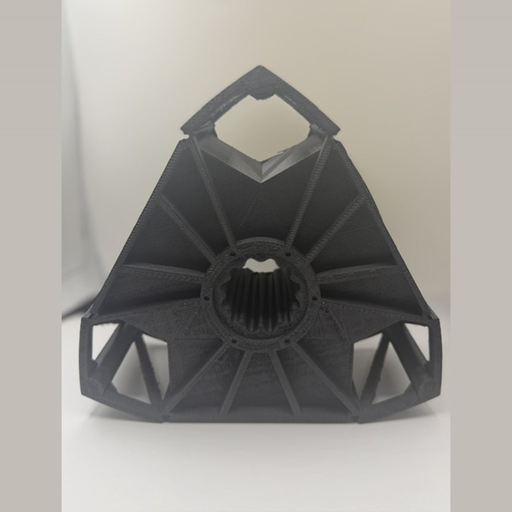 Rotary Deck Box from the front, showing the splined center hub